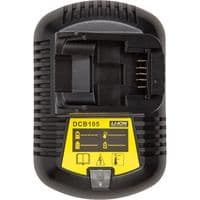 Зарядний пристрій PowerPlant для електроінструментів DEWALT DCB105, 12V-20V 1.5A, Li-ion