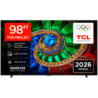 TCL 98RM7L 98'' Commercial Display 16/7 Operation Built-in 2.4/5GHz Wi-Fi, MIMO DVB-C Pan EU