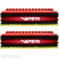 DDR-4  16GB KIT(2*8GB)  PC4-25600 (PC3-3200 Patriot Original PE-V4 BLK/RED DUAL