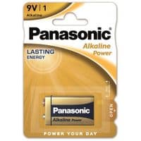 Батарейка Panasonic ALKALINE POWER 6LR61 BLI 1 ALKALINE