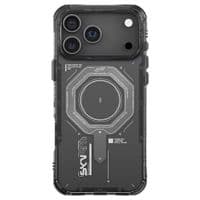 Чохол до мобільного телефона Skinarma Magma Magnetic Charging iPhone 17 Pro Max Gray (8886461248524)