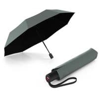 Парасоля Knirps A.200 Medium Duomatic Sage Black HeatShield автомат, складана (Kn95-7201-23002)