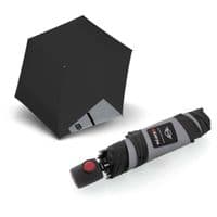 Парасоля Knirps Mini Duomatic Reflective Black автомат складана (Kn95-8100-7156)