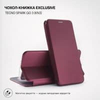 Чохол до мобільного телефона BeCover Exclusive Tecno Spark Go 3 (KN3) Red Wine (716176)