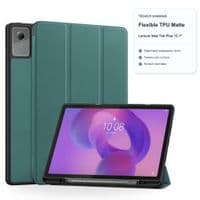 Чехол для планшета BeCover Flexible TPU Matte Lenovo Idea Tab Plus 12.1" Dark Green (716147)
