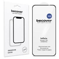 Стекло защитное BeCover 10D Infinix Smart 20 (X6840) Black (716098)