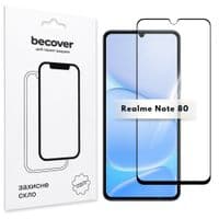 Стекло защитное BeCover Realme Note 80 Black (716180)