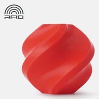 Филамент BambuLab PLA Basic, Red (10200), червоний, 1,75 мм, 1 кг, без котушки (PLARDSF)