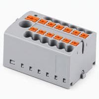 Блок розподільний PTFIX 6мм2 12x2.5мм2