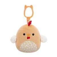 Брелок Squishmallows на клипсе – Петух Рути 9 см (SQCP00465)