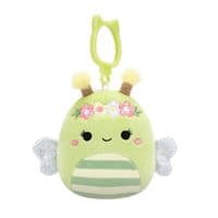 Брелок Squishmallows на клипсе – Пчелка Сибил 9 см (SQCP00460)
