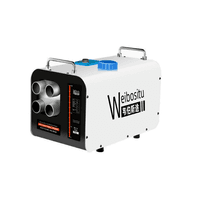 Дизельный обогреватель Merlion ML998WH-1224220, 12 / 24 / 220V, 9980W (kVA), alluminium, air vent, white, Box