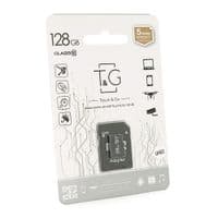 Карта памяти T&amp;amp;G microSDHC Class 10 UHS-3, с адаптером, 128GB, Blister