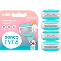Змінні касети Dorco Eve6 для жінок 6 лез 4 шт. (8801038583112)
