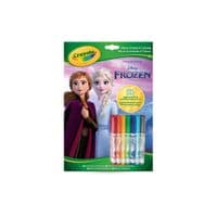 Набор для творчества Crayola раскраска "Disney Frozen", 32 страницы и 7 фломастеров (04-5900G)