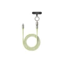 Дата кабель USB-C to USB-C 1.2m 60W green Ugreen (35500)