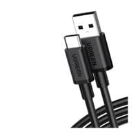 Дата кабель USB 2.0 AM to USB-C 1.0m 3A black Ugreen (85201)
