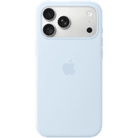 Силіконовий чохол для iPhone 18 Pro Max з MagSafe - яскраво-блакитний, модель A3702