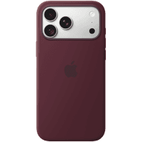 Силіконовий чохол для iPhone 18 Pro Max з MagSafe - бордовий, модель A3702