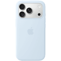 Силіконовий чохол для iPhone 18 Pro з MagSafe - яскраво-блакитний, модель A3701