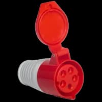 Портативна розетка UEA 225 32A 380V 3P+N+E IP44