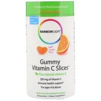 Витамин Rainbow Light Витамин С, дольки с терпким апельсиновым вкусом, Gummy Vit (RLT-12033)