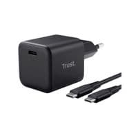 Зарядний пристрій Trust USB-C PD65W GaN PPS black (26046_TRUST)