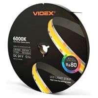 Світлодіодна стрічка Videx COB DC24V 55W 5M 6000K Ra80 IP20 5м (VL-LSTCB320-24116-B5)