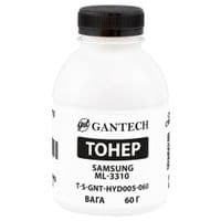 Тонер Samsung ML-3310, bottle 60g Gantech (TSM-HYD005-060)