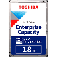 Жорсткий диск-сервер TOSHIBA (3,5 дюйма, 18 ТБ, 512 МБ, 7200 об/хв, SATA 6 Гбіт/с)