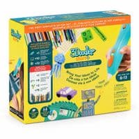 3D - ручка 3Doodler Start Plus для детского творчества - Мегакреатив (147 стержней, 9 шаблонов) (3DS2B-011)