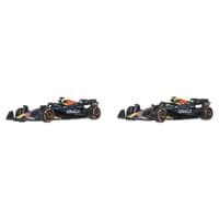 Масштабна модель автомобіля Hot Wheels набір з 2-х колекційних болідів Red Bull Max Verstappen та Yuki Tsunoda (JMM95)