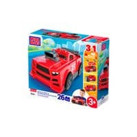 Конструктор Mega Bloks гоночний автомобіль 3 в 1 26 деталей (JKG35)