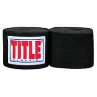 Бинт для спорту Title Classic Traditional Weave 180" 2.0 Black (CHW2 BK)