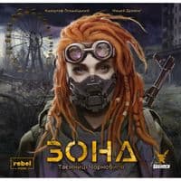 Настільна гра Geekach Games Зона. Таємниці Чорнобиля (Zona: The Secret of Chernobyl) (укр.) (GKCH096Z)