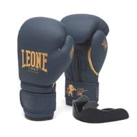 Боксерські рукавички Leone GN059B Blue Edition 10 унцій (капа в комплекті) (GN059B_Blue_10oz)