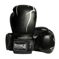 Боксерські рукавички PowerPlay 3018 Jaguar Чорні 12 унцій (PP_3018_12oz_Black)