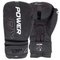Боксерські рукавички PowerPlay 3024 Ultra Mat Чорно-Білі 12 унцій (PP_3024_12oz_Bl/White)