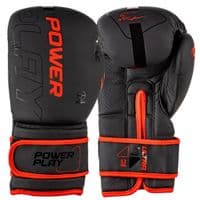 Боксерські рукавички PowerPlay 3024 Ultra Mat Чорно-Червоні 8 унцій (PP_3024_8oz_Bl/Red)