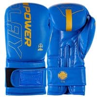 Боксерські рукавички PowerPlay 3089 Alpha Сині 14 унцій (PP_3089_14oz_Blue)