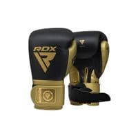 Боксерські рукавички RDX Mark Pro Sparring Tri Lira 2 Golden-14 унцій (капа в комплекті) (BGM-PSTL2G-14OZ)