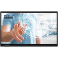 Інтерактивна панель PRESTIGIO SOLUTIONS Multiboard 86-inch Light Series Gen 7, Android 14, Google EDLA, AI button, 8/128GB, 50TP, black