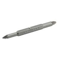 Біта для шуруповерта Toptul двостороння хрестова 1/4' PZ1xPZ2 L75мм (FKBA0102)