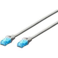 Патч-корд DIGITUS CCA CAT 5e UTP, 10м, AWG 26/7, PVC, серый