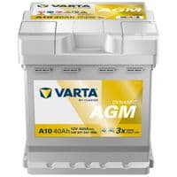Акумулятор автомобільний Varta Silver Dynamic AGM 40Ah Ев (-/+) (420EN) (540901042)