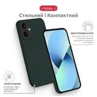 Чохол до мобільного телефона Intaleo SoftShell Moto G55 Dark Green (1283126632396)