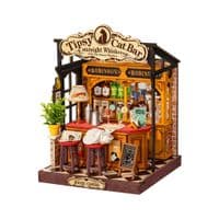 Конструктор Robotime Rolife дерев'яний 3DTipsy Cat Bar (DS054)