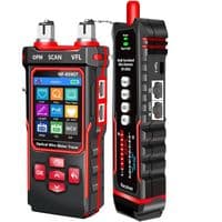 Тестер кабельний RJ45, RJ11 з PoE, PING, OPM, VFL, WireMap, трасошукач NOYAFA