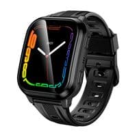 Дитячий смарт годинник Hoco Y108, 4G, GPS, Wi-Fi, HD камера, 1.69; HD-дисплей, дзвінки, відеодзвінки, голосові повідомлення, Black, Box
