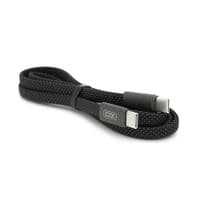 Кабель Type-C до Type-C (male to male) XO-NB-Q307, підтримка SIC, QC3.0, PD до 60Вт, 480Mbps, довжина 1.0м, обплетення, Black, Box
